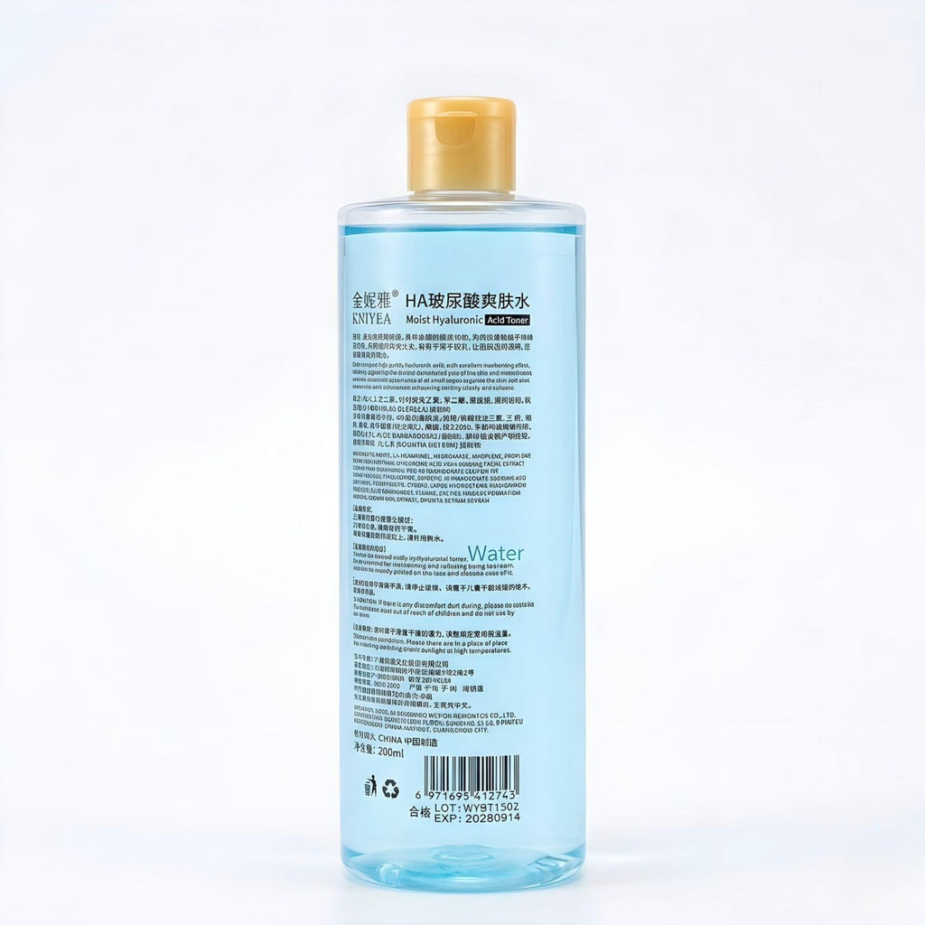 Kniyeaah Moist Hyaluronic Acid Toner – Deep Hydration (500ml)