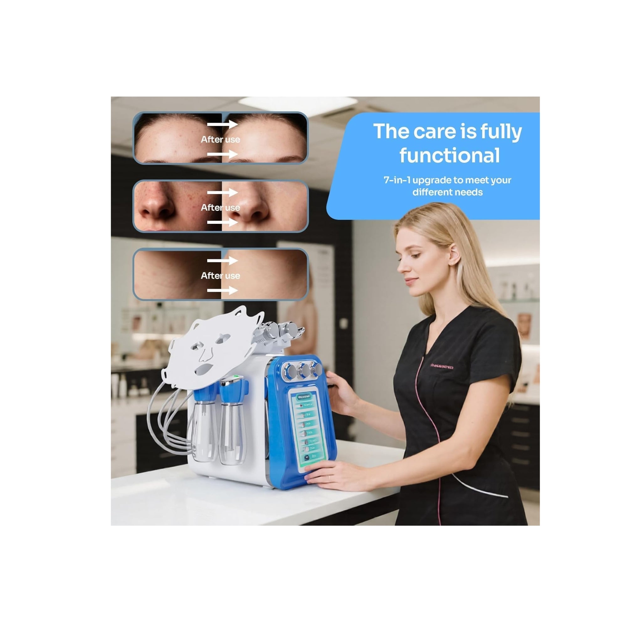 MZONG Professional 7-in-1 Hydra Beauty System