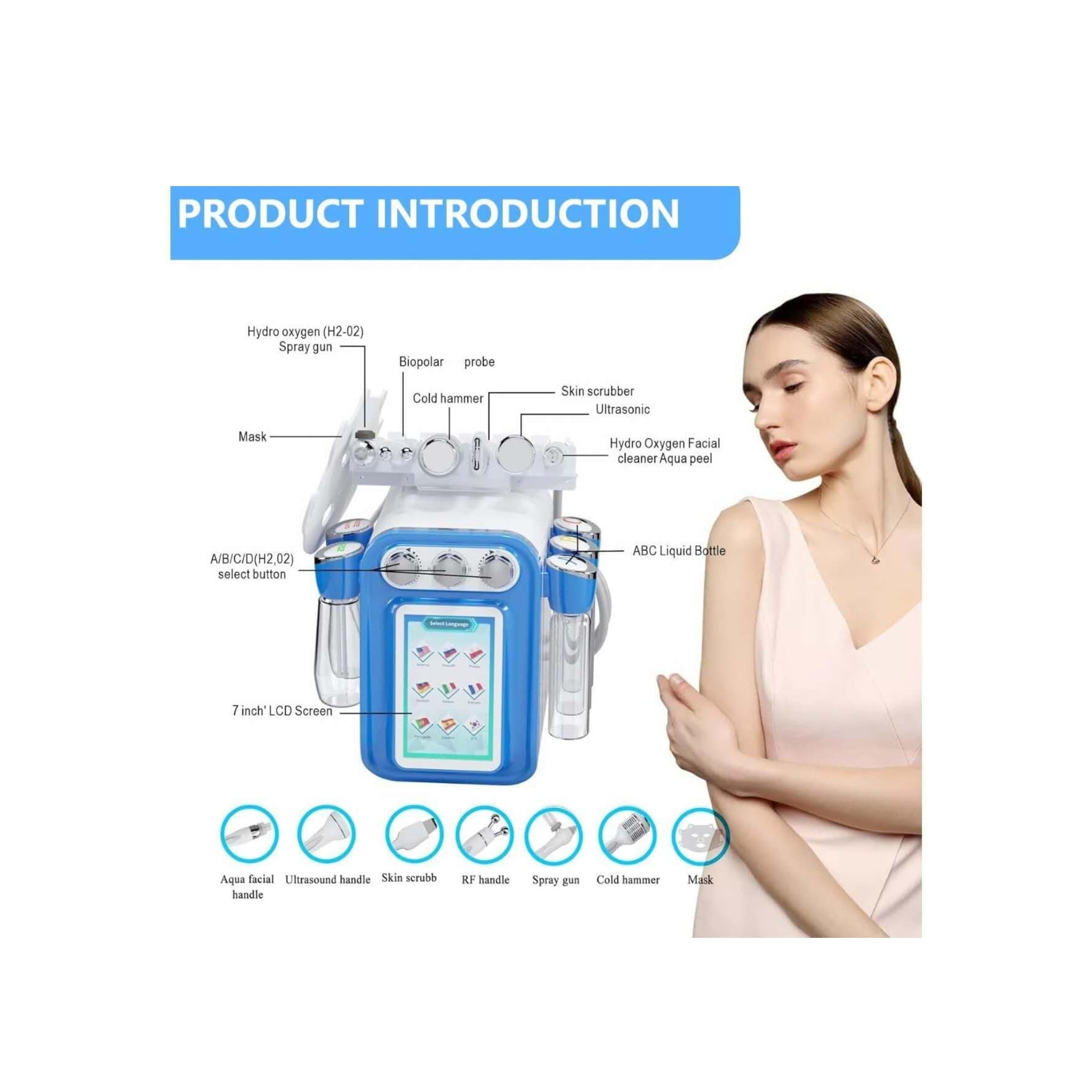 MZONG Professional 7-in-1 Hydra Beauty System