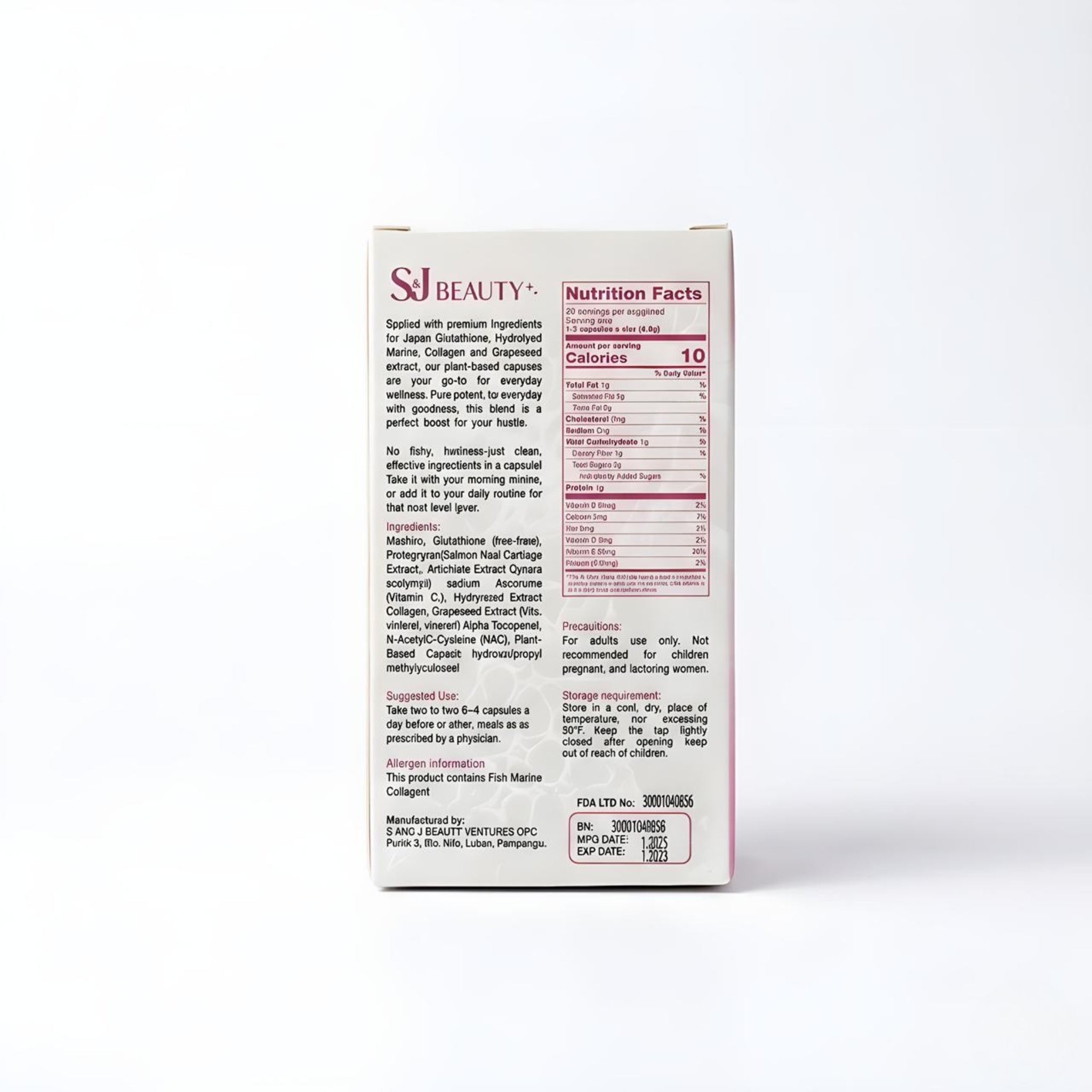SJ & BEAUTY+ Premium Skincare Presentation Box