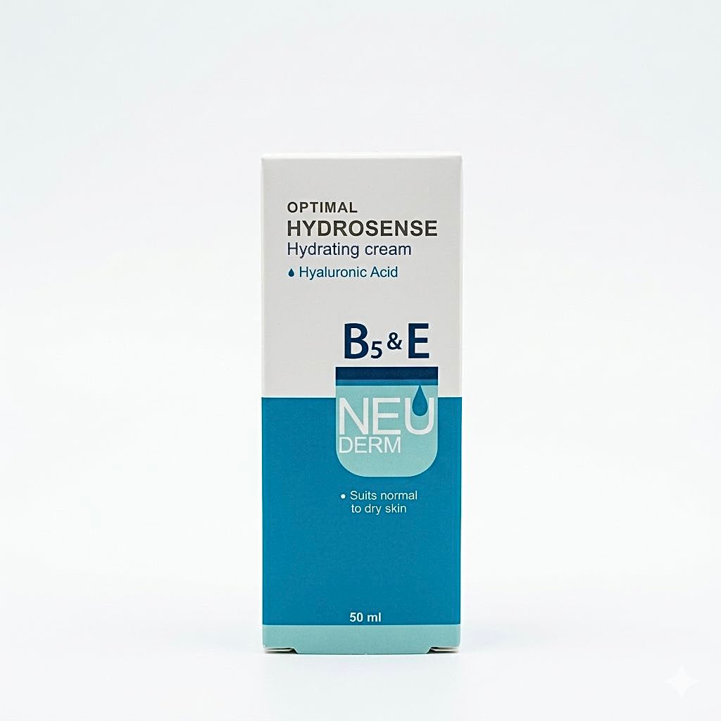 Neu Derm Optimal Hydrosense Hydrating Cream – with Hyaluronic Acid & Vitamin B5