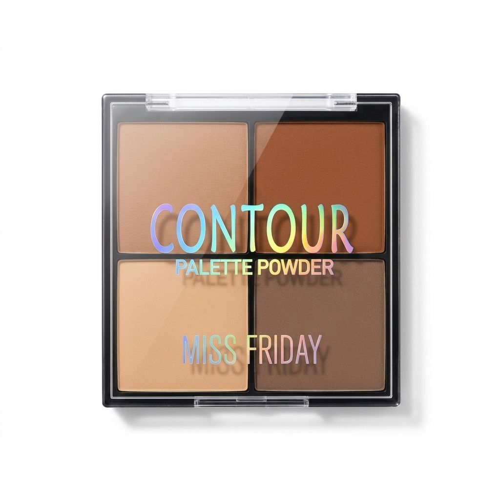 Miss Friday 4-Color Contour Palette Powder – Sculpt & Define