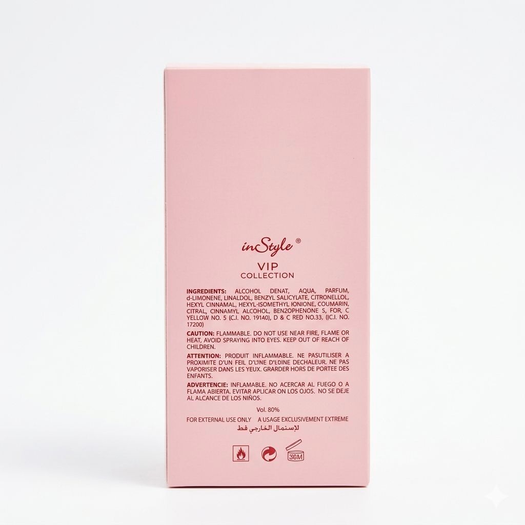 In Style VIP Amour for Women – Eau De Parfum (100ml)