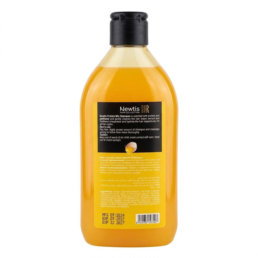 Newtis Protein Hair Collection Shampoo – Strengthening & Hydrating Formula