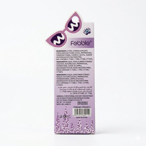 Febble 4-Tip Brow Microblade Pen – Natural Hair-Like Strokes (Shade 01)