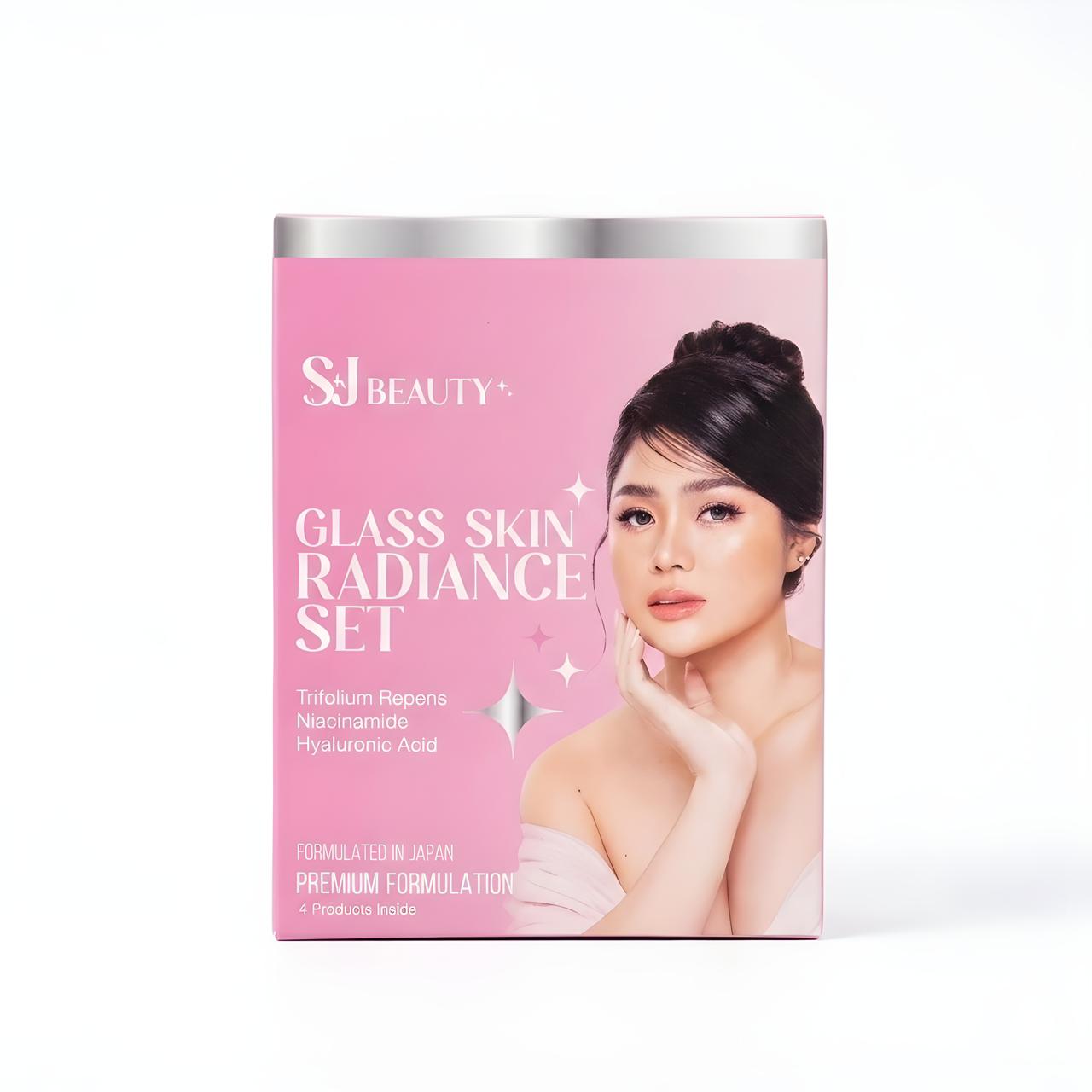 SJ BEAUTY+ Glass Skin Radiance Set – 4-Piece Premium Formulation